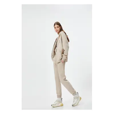 Koton Women's Beige Sweatpants