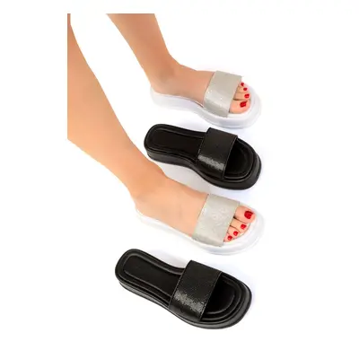 Soho White Women's Slippers