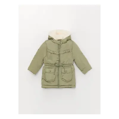 LC Waikiki Hooded Long Sleeve Baby Girl Coat