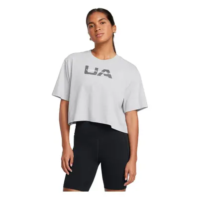 Dámské tričko Under Armour W BOXY CROP BRANDED SS