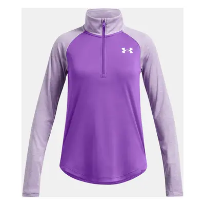 Under Armour Dívčí tričko Tech Graphic 1/2 Zip - Holky