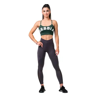 Dámská podprsenka Nebbia Hero Classic Hero sports bra dark green