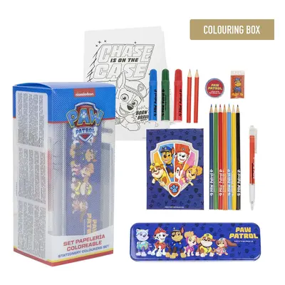 COLOURING STATIONERY SET PAW PATROL