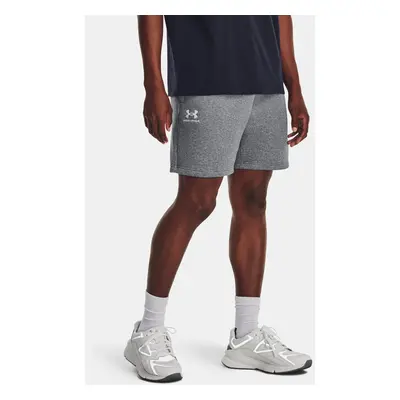 Under Armour Kraťasy UA Essential Fleece Shorts-GRY - Pánské