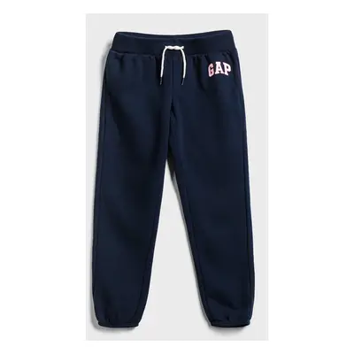 GAP Dětské tepláky Logo v jogger - Holky