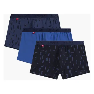 Pánské boxerky ATLANTIC 3Pack - modré