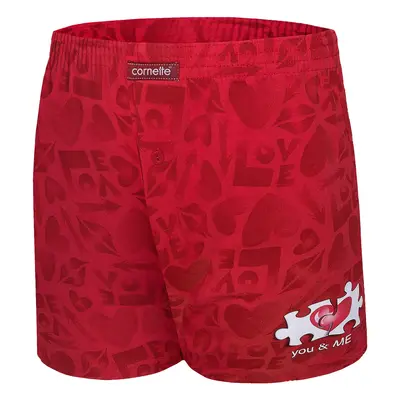 You & Me Boxerky 015/09 Red Red