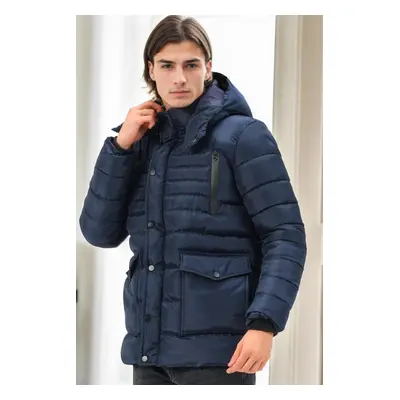 M8657 DEWBERRY MEN'S COAT-NAVY-1