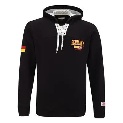 Pánská mikina CCM FLAG HOODIE TEAM GERMANY Black SR