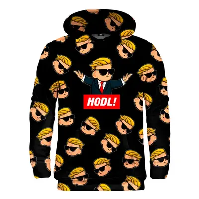 Mr. GUGU & Miss GO Unisex's Hodl Hoodie H-K2179