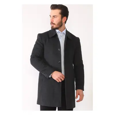 PLT8364 DEWBERRY MEN'S COAT-ANTHRACITE