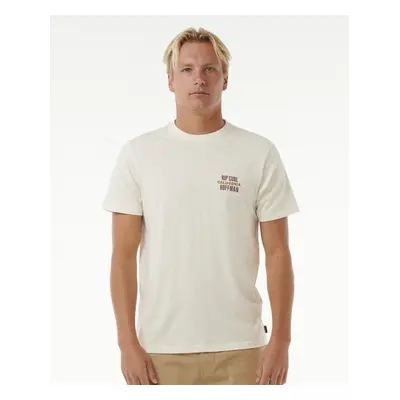 Tričko Rip Curl SURF REVIVAL HOFFMAN DECAL TEE Bone