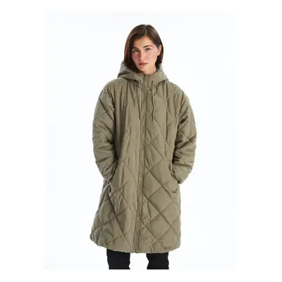 LC Waikiki Hooded Quilted Women's Puffer Coat