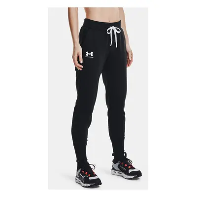 Under Armour Tepláky Rival Fleece Joggers-BLK - Dámské