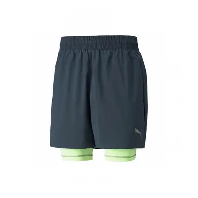 Pánské šortky Puma Run 2in1 5" Short Dark Slate