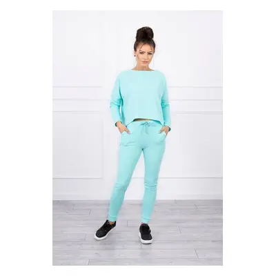 Set s oversized halenkou mint