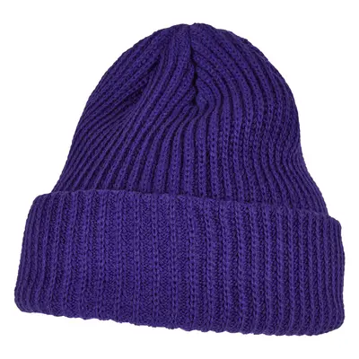 Rib Beanie fialová