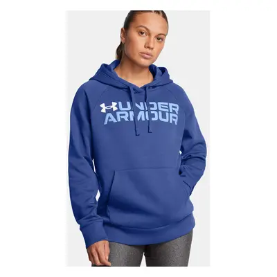 Dámská mikina Under Armour Rival Fleece Wordmark Hoodie