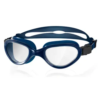 AQUA SPEED Unisex's Swimming Goggles X-Pro Navy Blue Pattern