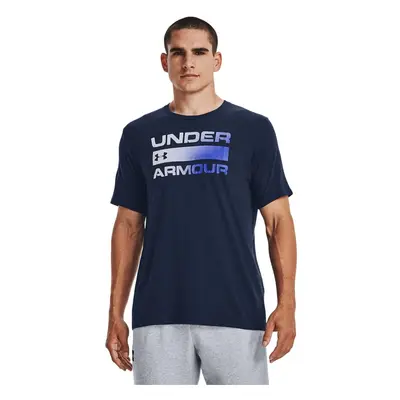 Pánské triko Under Armour Team Issue Wordmark SS - tmavě modré