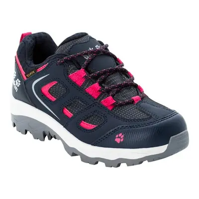 Dětské boty Jack Wolfskin Vojo Texapore Low Dark Blue / Pink