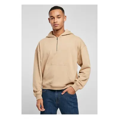 Boxy Zip Hoody Unionbéžová