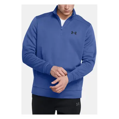 Pánská mikina Under Armour UA Armour Fleece 1/4 Zip-BLU - Pánské