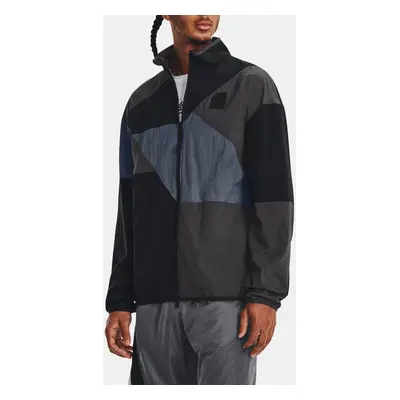 Under Armour Bunda Curry FZ Woven Jacket-BLK - Pánské