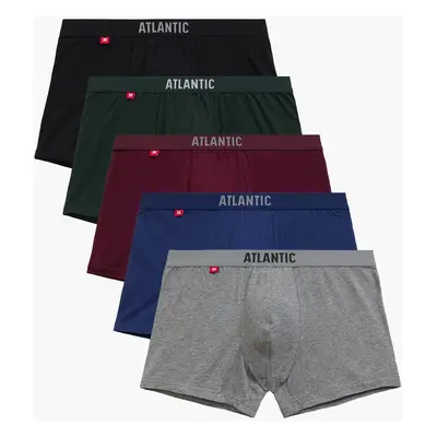 Pánské boxerky ATLANTIC 5Pack - vícebarevné