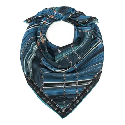 Art Of Polo Woman's Scarf Szq013-4 Navy Blue