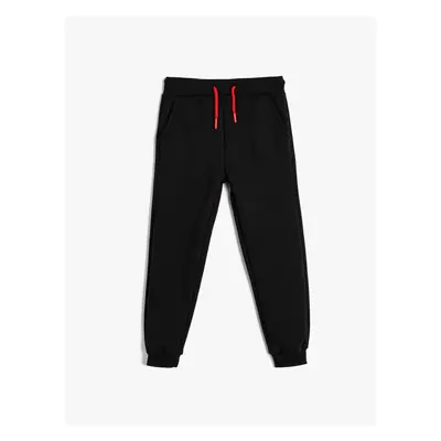 Koton Tied Waist Pocket Detailed Jogger Sweatpants