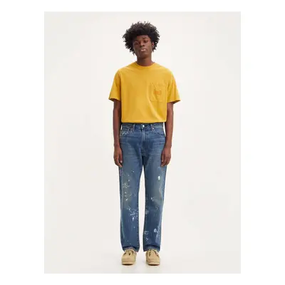 Levi&#39;s Modré pánské straight fit džíny Levi's® - Pánské