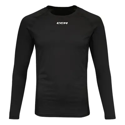 Dětské tričko CCM Compression LS Top Black