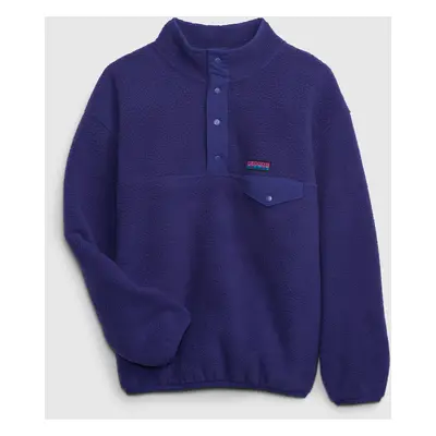 GAP Dětská fleece mikina - Kluci