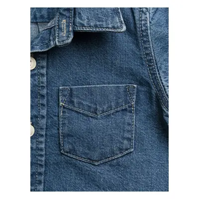 GAP Dětská košile denim shirt - Kluci