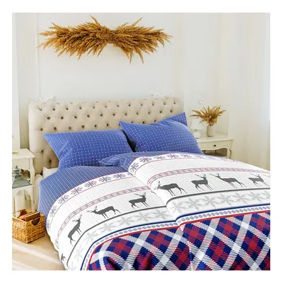 Edoti Xmass 2D flannel bedding