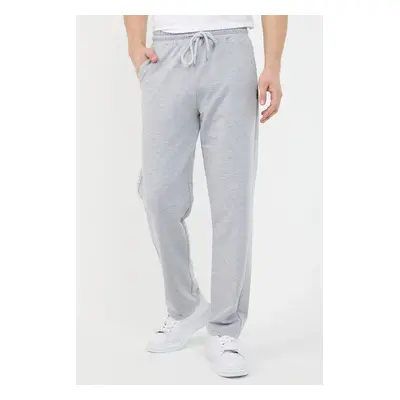 82904 Dewberry Straight Leg Relaxed Cut Mens Sweatpant-GREY