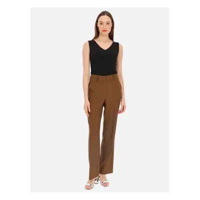 Potis & Verso Woman's Trousers Karmel