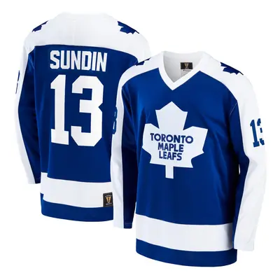 Dres Fanatics Breakaway Jersey NHL Vintage Toronto Maple Leafs Mats Sundin