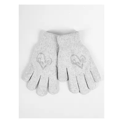 Yoclub Kids's Gloves RED-0201G-AA5A-001