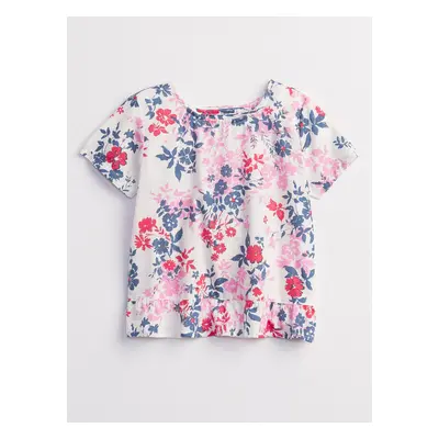 GAP Dětské tričko wrap back t-shirt - Holky