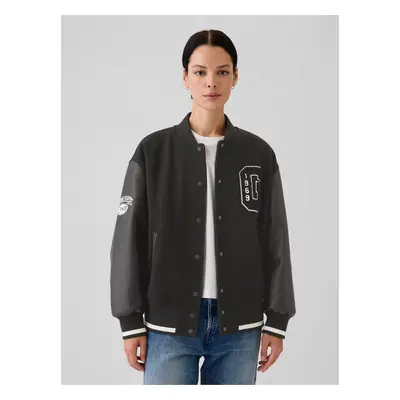 GAP Vlněný oversize bomber - Dámské