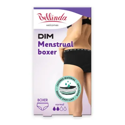 Dámské kalhotky DIM menstruační černé