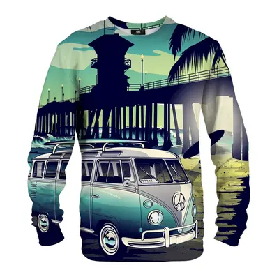 Mr. GUGU & Miss GO Unisex's Sweater S-PC665 Teal/Green