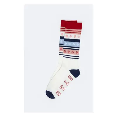 Big Star Woman's Long Socks 000 Multicolor