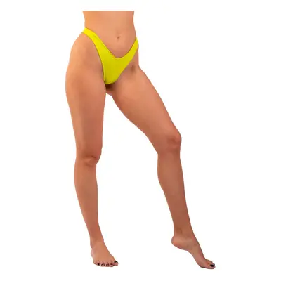 Dámské plavky Nebbia High Cut V-Shape Bikini Bottom Green