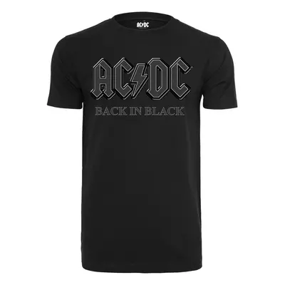 ACDC Back In Black Tee černé