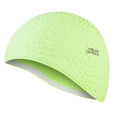 AQUA SPEED Woman's Swimming Cap Bombastic Tic-Tac Pattern