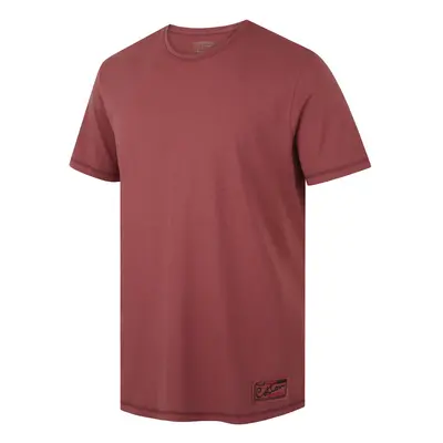 Pánské bavlněné triko HUSKY Tee Base dark bordo