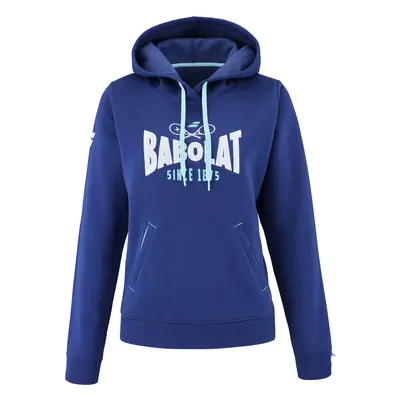 Dámská mikina Babolat Exercise Hood Sweat Women Estate Blue